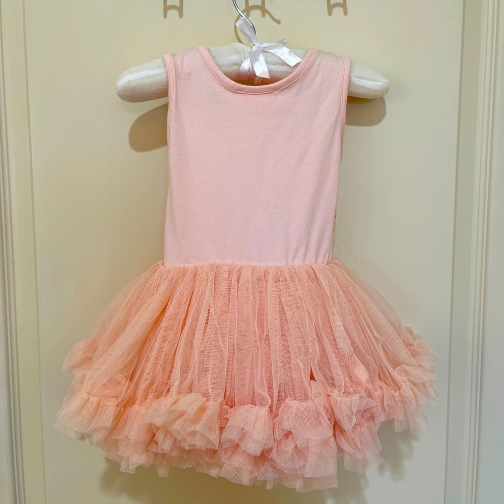 Like new condition.Wore 1 time for wedding. Flower girl,gets so many compliments - Picture 2 of 2